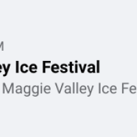 NC Smokies Ice Fest 2024 Maggie Valley Ice Festival