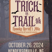  Saturday, October 26: Trick or Trail 5k Hendersonville & Fun!