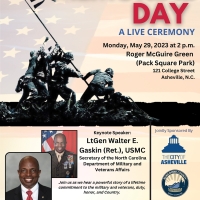 City of Asheville, Buncombe County and Veterans Council to host Memorial Day Ceremony